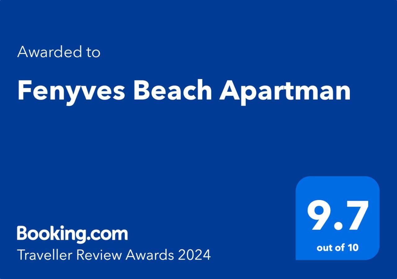 Fenyves Beach Apartman Delux Balatonfenyves Luaran gambar
